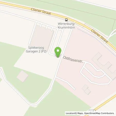 Standortübersicht der Tankstelle Backcharge GmbH in 26427 Neuharlingersiel