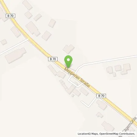 Standortübersicht der Tankstelle Backcharge GmbH in 26871 Herburm