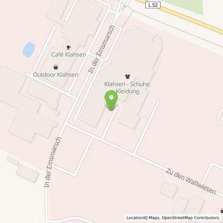 Standortübersicht der Tankstelle Backcharge GmbH in 26871 Aschendorf