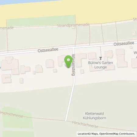 Standortübersicht der Tankstelle Backcharge GmbH in 18225 Kühlungsborn