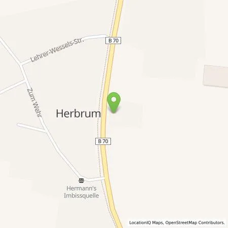 Standortübersicht der Tankstelle Backcharge GmbH in 26871 Papenburg