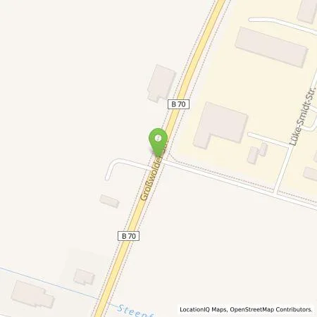 Standortübersicht der Tankstelle Backcharge GmbH in 26810 Westoverledingen