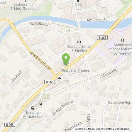 Standortübersicht der Tankstelle Kreissparkasse Euskirchen Anstalt des öffentlichen Rechts in 53937 Schleiden