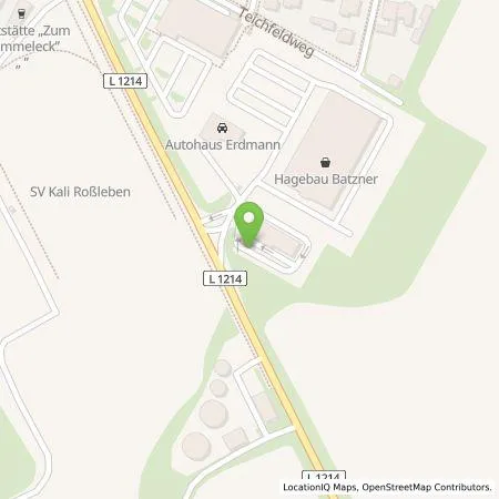 Standortübersicht der Tankstelle A.Lemke Autohaus GmbH in 06571 Roßleben