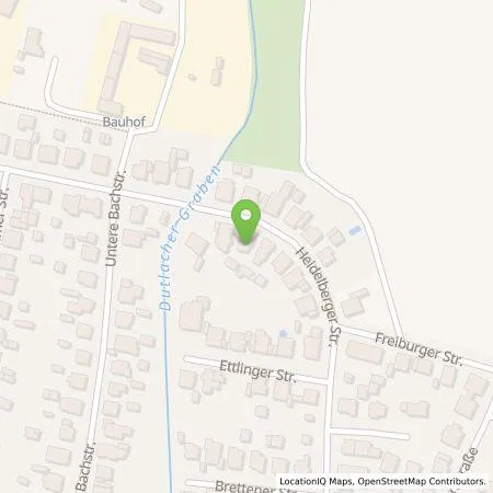 Standortübersicht der Tankstelle Alexander Rolli in 68753 Waghäusel