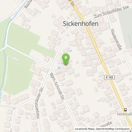 Standortübersicht der Tankstelle Alexander Schaub in 64832 Babenhausen