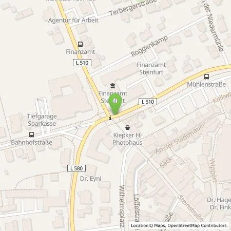 Standortübersicht der Tankstelle Andre Hüwe in 48565 Steinfurt