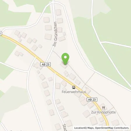 Standortübersicht der Tankstelle Andrea Gabriele  Zidaric in 63869 Heigenbrücken