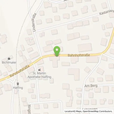 Standortübersicht der Tankstelle Andreas Anton Braun in 83128 Halfing