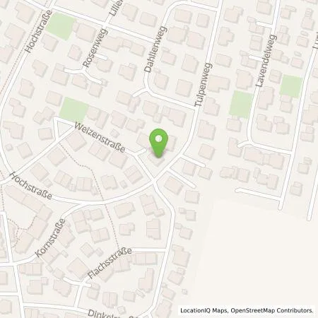 Standortübersicht der Tankstelle Andreas Glas in 86836 Graben