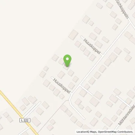 Standortübersicht der Tankstelle Andreas Kück in 22885 Barsbüttel