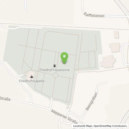 Standortübersicht der Tankstelle Andreas Lübken in 49740 Haselünne