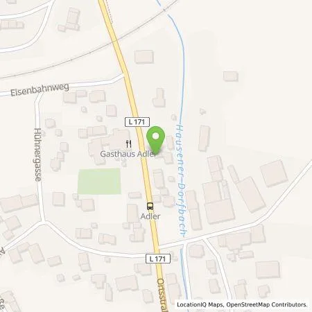 Standortübersicht der Tankstelle Andreas  Baumann in 78183 Hüfingen