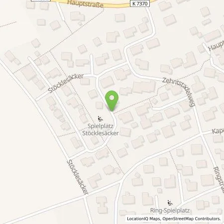 Standortübersicht der Tankstelle Angela Rapp in 89185 Hüttisheim