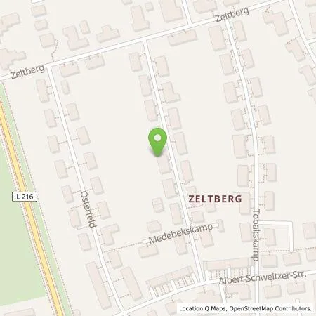 Standortübersicht der Tankstelle Anne Stüllein und Björn Stüllein GbR in 21339 Lüneburg