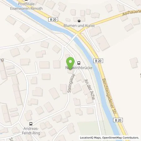 Standortübersicht der Tankstelle Anton Seidler in 83483 Bischofswiesen