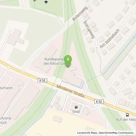 Standortübersicht der Tankstelle Auto Deters GmbH & Co. KG in 49084 Osnabrück