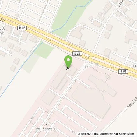 Standortübersicht der Tankstelle autoForum Wiegers GmbH in 33605 Bielefeld