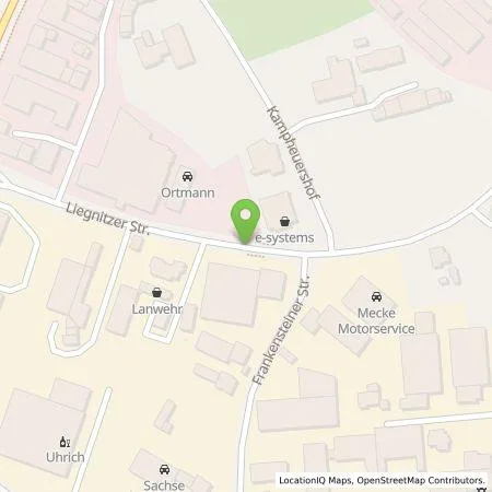 Standortübersicht der Tankstelle Autoglas-Center-Rauxel GmbH in 58454 Witten