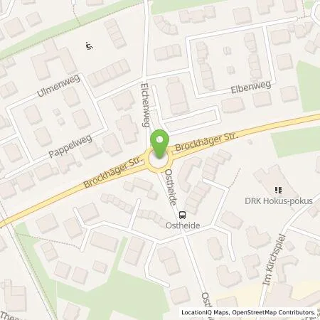 Standortübersicht der Tankstelle Autohaus Grundmeier GmbH in 33428 Harsewinkel