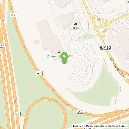 Standortübersicht der Tankstelle Autohaus Reisacher GmbH in 87700 Memmingen