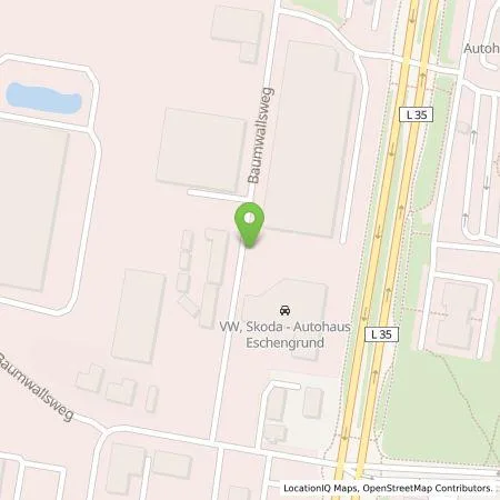 Standortübersicht der Tankstelle Autohaus Woldegk GmbH in 17034 Neubrandenburg