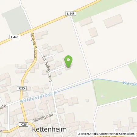 Standortübersicht der Tankstelle Axel Brüning in 55234 Kettenheim