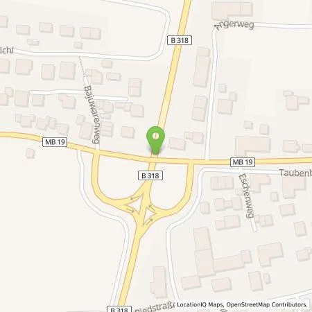 Standortübersicht der Tankstelle Barbara  Staudinger in 83627 Warngau