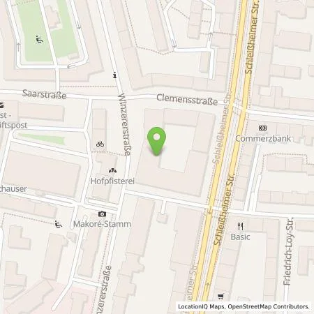 Standortübersicht der Tankstelle Bastian Burger in 80797 München