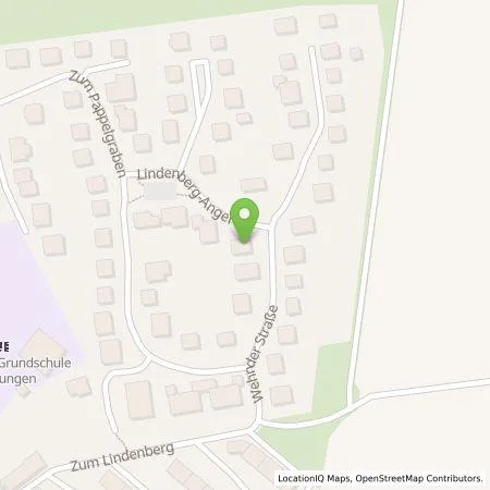 Standortübersicht der Tankstelle Baumgarten  in 37339 Teistungen