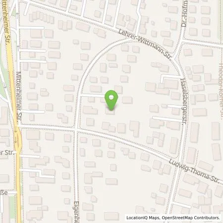 Standortübersicht der Tankstelle Beate Hauser in 85764 Oberschleißheim