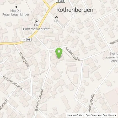 Standortübersicht der Tankstelle Benedikt Kern in 63584 Gründau