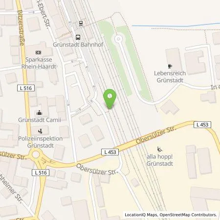 Standortübersicht der Tankstelle Benjamin Polleit in 67269 Grünstadt