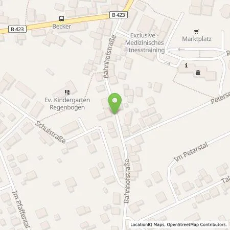 Standortübersicht der Tankstelle Benjamin Schwerdel in 66901 Schönenberg-Kübelberg