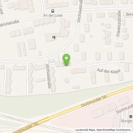 Standortübersicht der Tankstelle Benjamin Wülfrath in 44536 Lünen