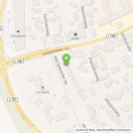 Standortübersicht der Tankstelle Benjamin Ziepke in 33335 Gütersloh