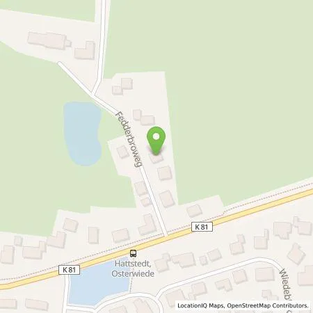 Standortübersicht der Tankstelle Benjamin  Bock in 25856 Hattstedt