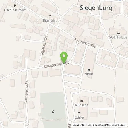 Standortübersicht der Tankstelle Bernhard Spornraft in 93354 Siegenburg