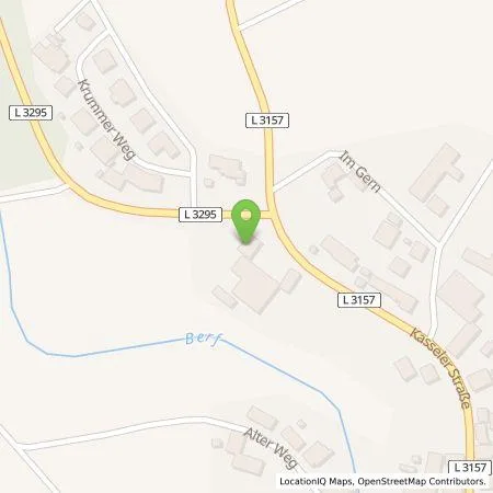 Standortübersicht der Tankstelle Hans-Georg Ehrhardt-Gerst in 36304 Alsfeld