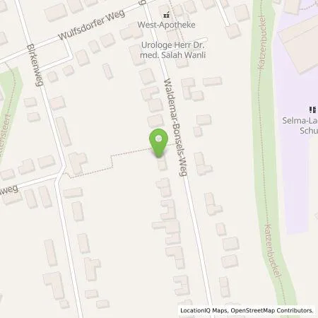 Standortübersicht der Tankstelle Björn Sommerfeld in 22926 Ahrensburg