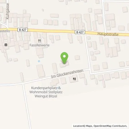 Standortübersicht der Tankstelle Bruno Weisgerber in 76872 Winden