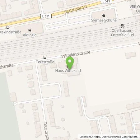 Standortübersicht der Tankstelle CBE GmbH in 46117 Oberhausen