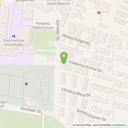 Standortübersicht der Tankstelle CFC capital finance consulting GmbH in 70825 Korntal-Münchingen