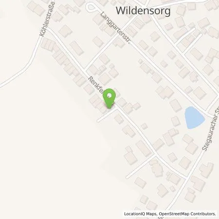 Standortübersicht der Tankstelle Christian Hamm in 96049 Bamberg