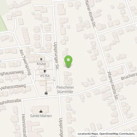 Standortübersicht der Tankstelle Christian Holtkamp in 33154 Salzkotten