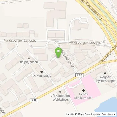 Standortübersicht der Tankstelle Christian Nagel in 24113 Kiel