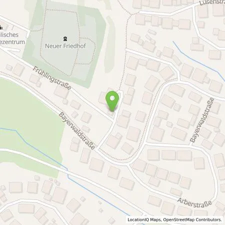 Standortübersicht der Tankstelle Christian Ritzinger in 94535 Eging am See