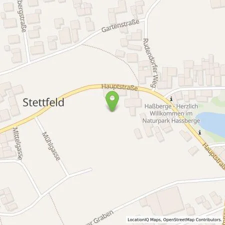 Standortübersicht der Tankstelle Christian Schwenk in 96188 Stettfeld