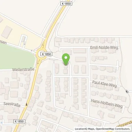 Standortübersicht der Tankstelle Christian  Barsch in 71409 Schwaikheim