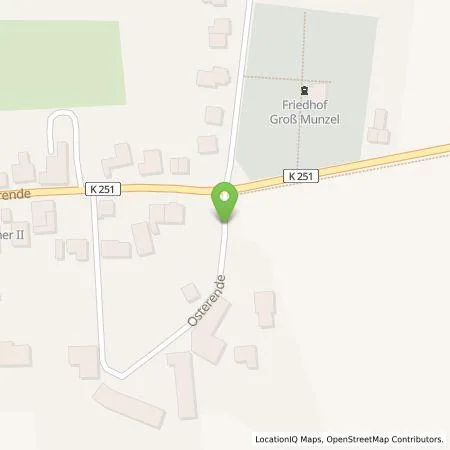 Standortübersicht der Tankstelle Christian  Otte in 30890 Barsinghausen